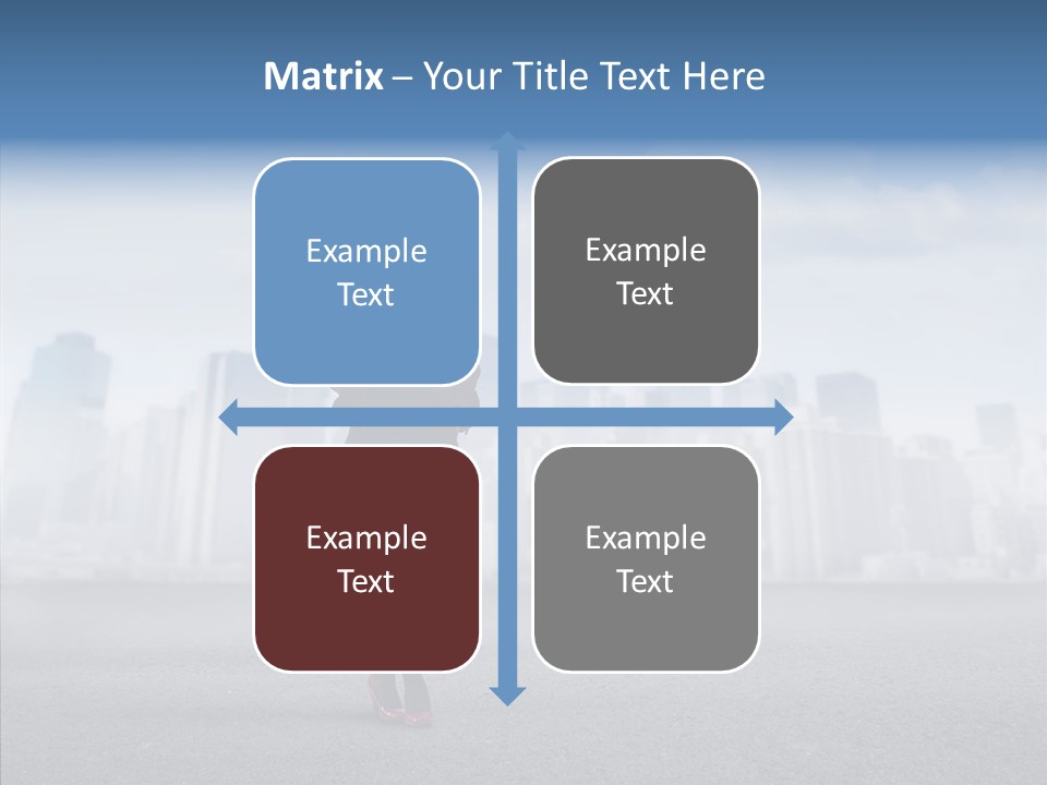 City Young Attractive PowerPoint Template