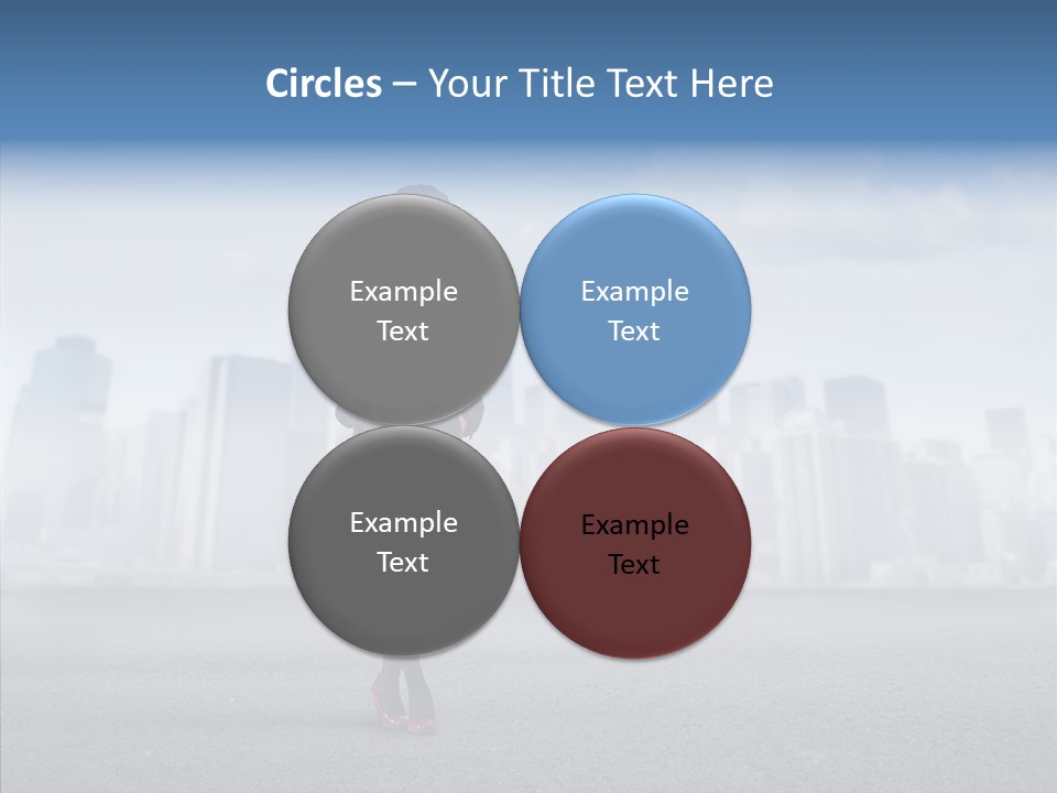 City Young Attractive PowerPoint Template