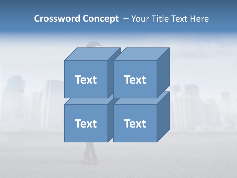 City Young Attractive PowerPoint Template