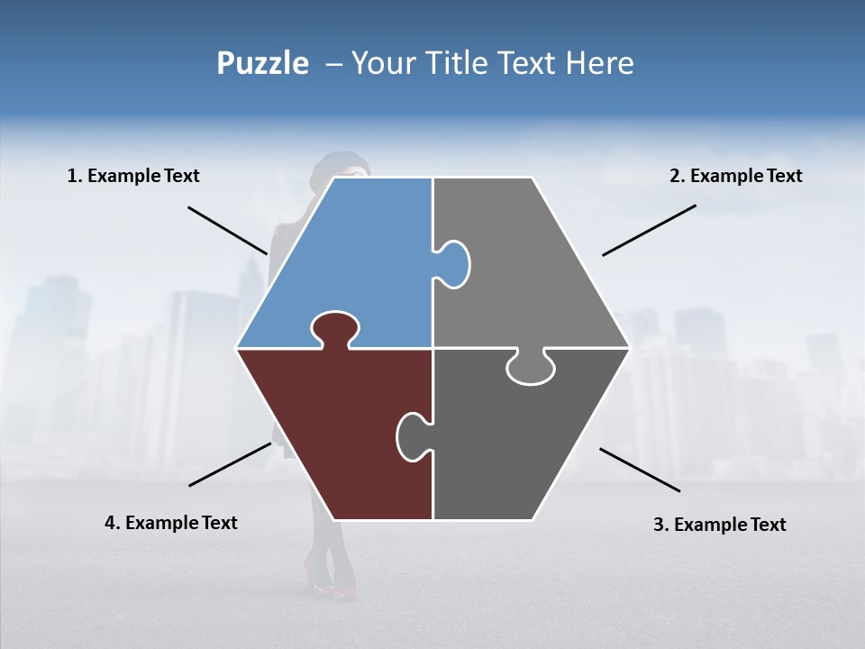 City Young Attractive PowerPoint Template