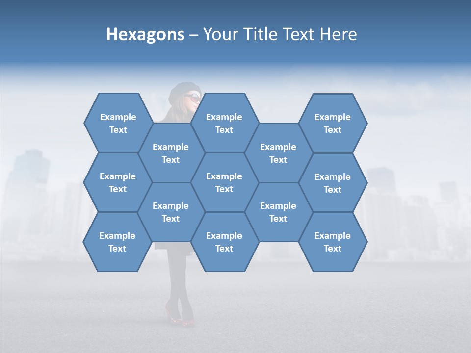 City Young Attractive PowerPoint Template