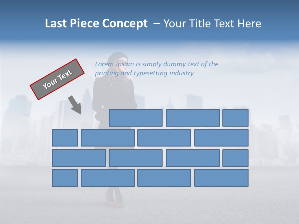 City Young Attractive PowerPoint Template