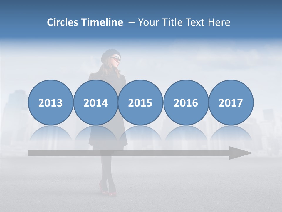 City Young Attractive PowerPoint Template