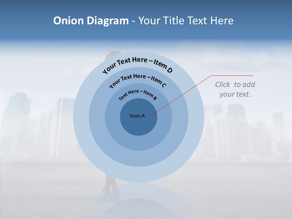 City Young Attractive PowerPoint Template