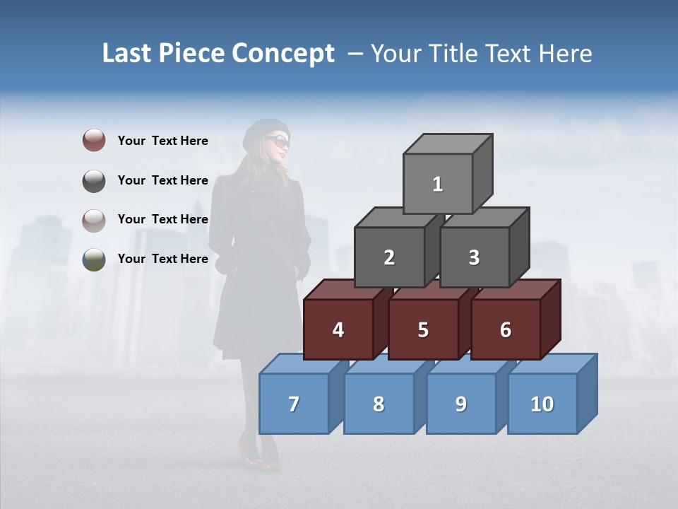 City Young Attractive PowerPoint Template