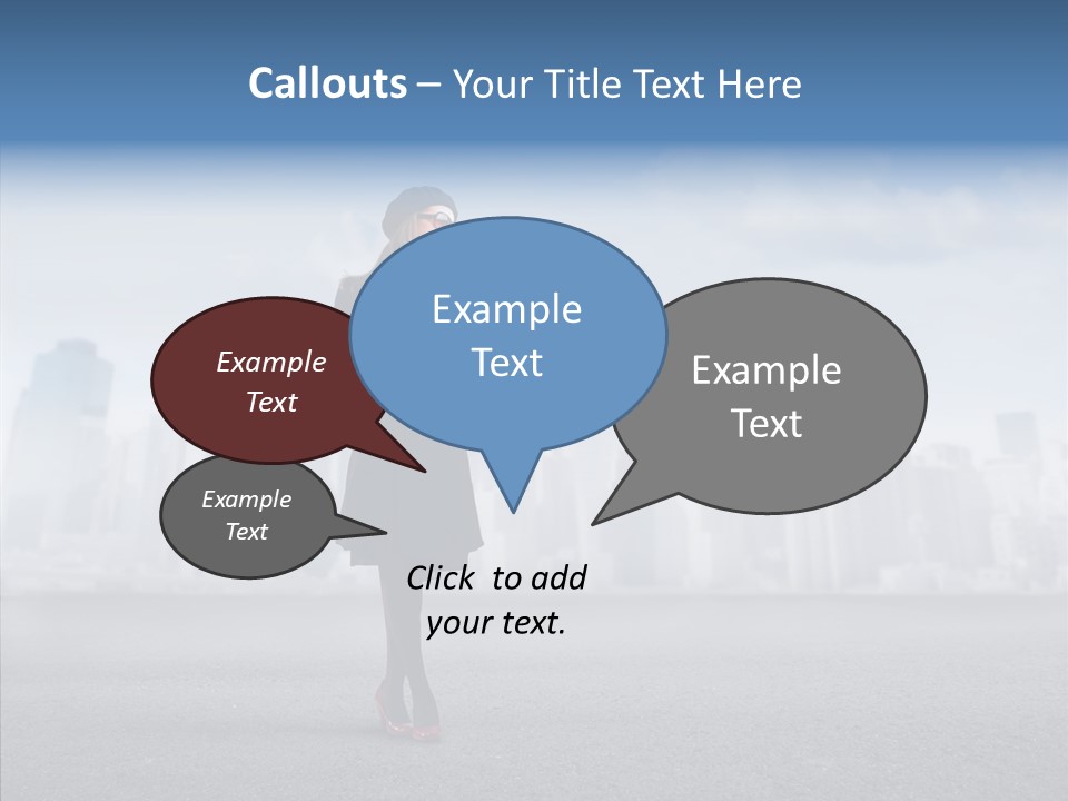 City Young Attractive PowerPoint Template