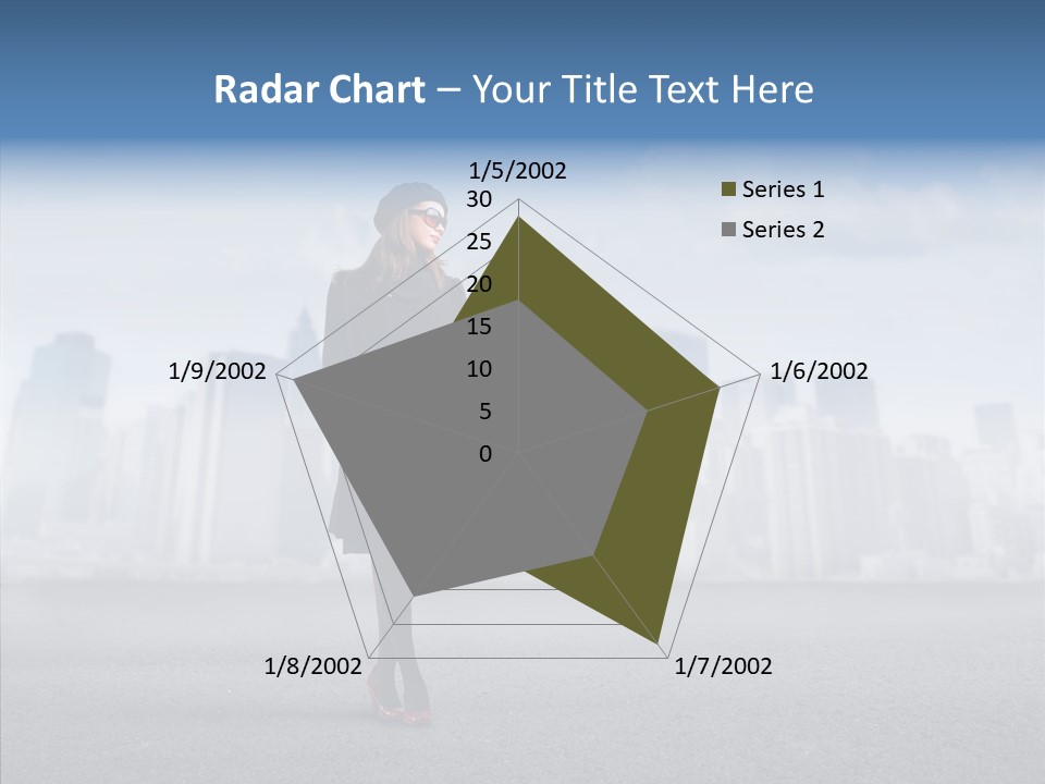 City Young Attractive PowerPoint Template