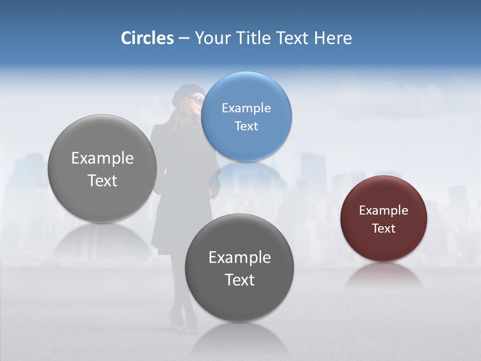 City Young Attractive PowerPoint Template