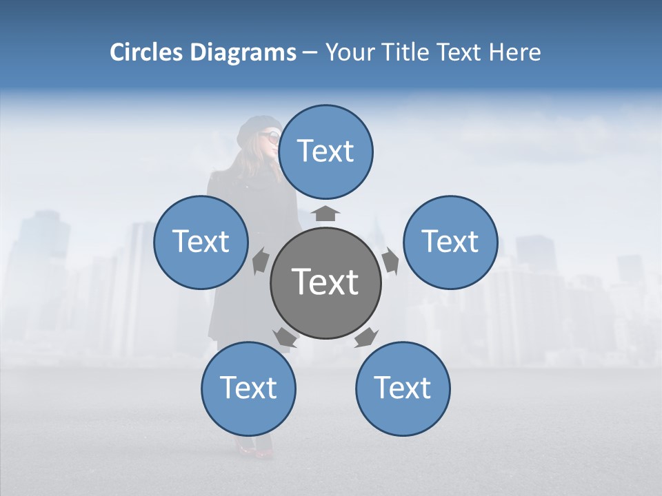 City Young Attractive PowerPoint Template