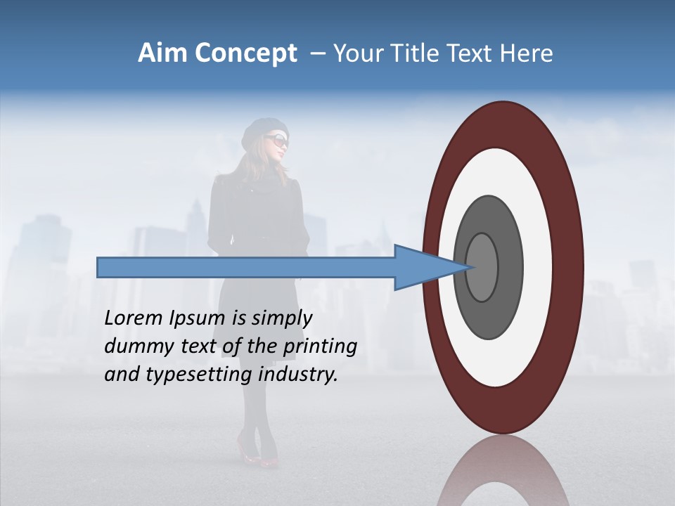 City Young Attractive PowerPoint Template