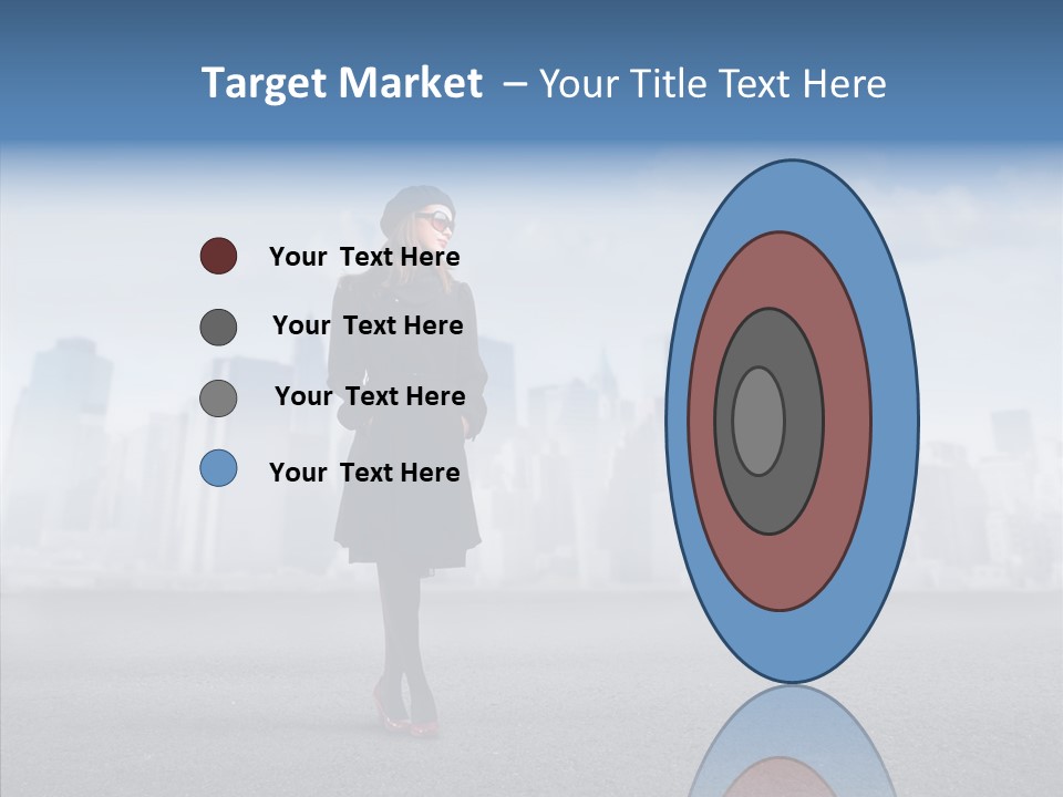 City Young Attractive PowerPoint Template