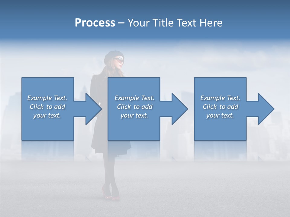 City Young Attractive PowerPoint Template