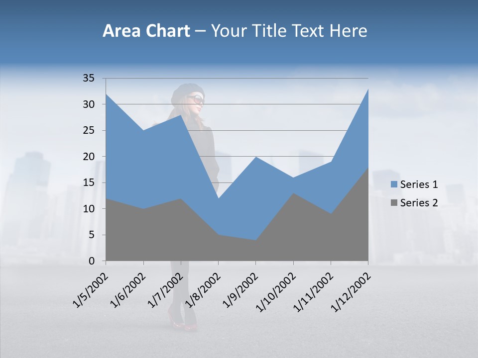 City Young Attractive PowerPoint Template