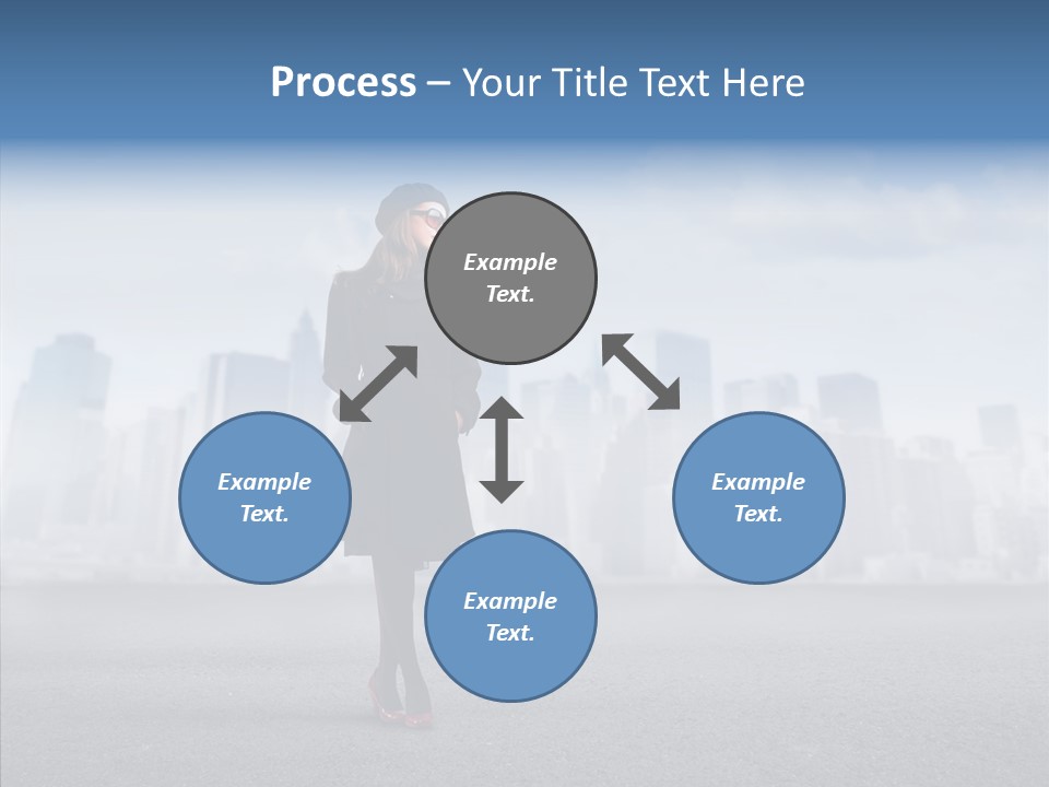 City Young Attractive PowerPoint Template