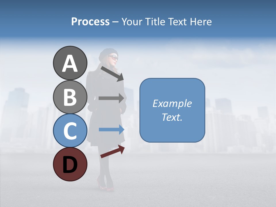 City Young Attractive PowerPoint Template
