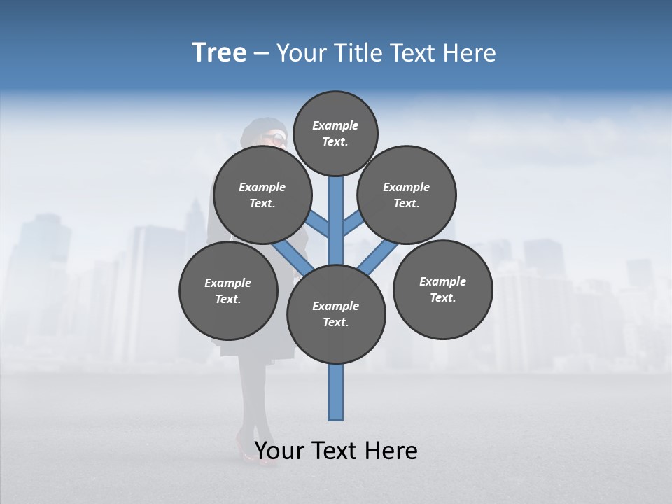 City Young Attractive PowerPoint Template