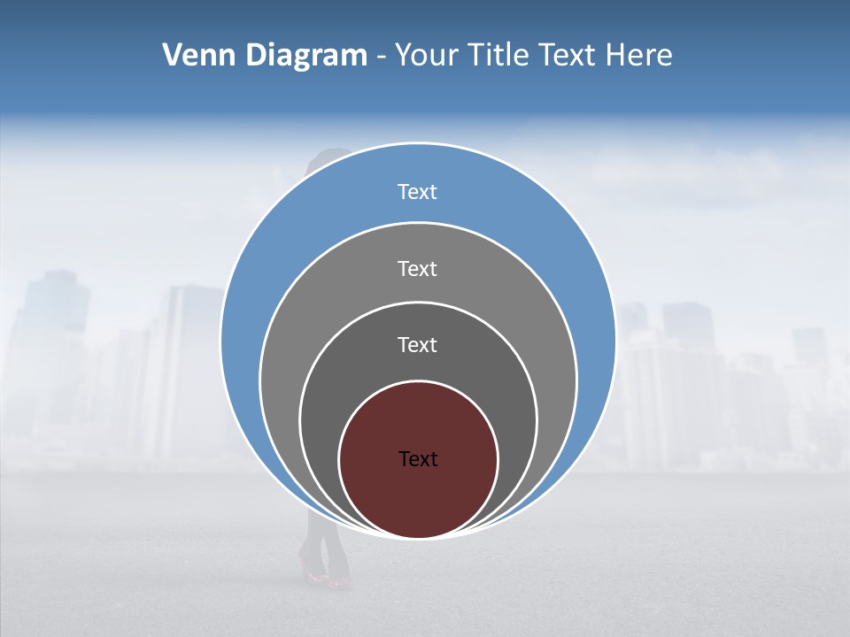 City Young Attractive PowerPoint Template