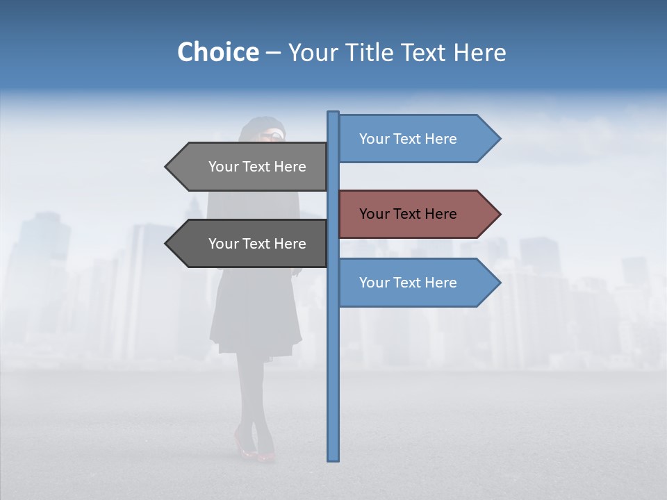 City Young Attractive PowerPoint Template