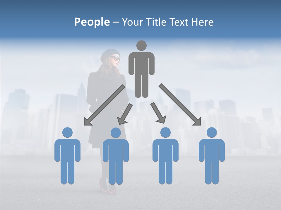 City Young Attractive PowerPoint Template