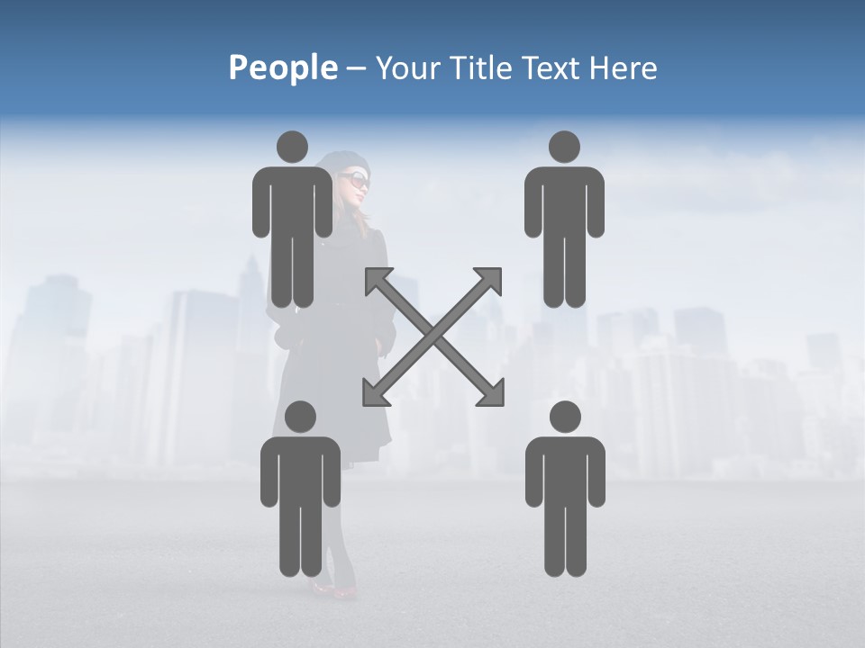 City Young Attractive PowerPoint Template