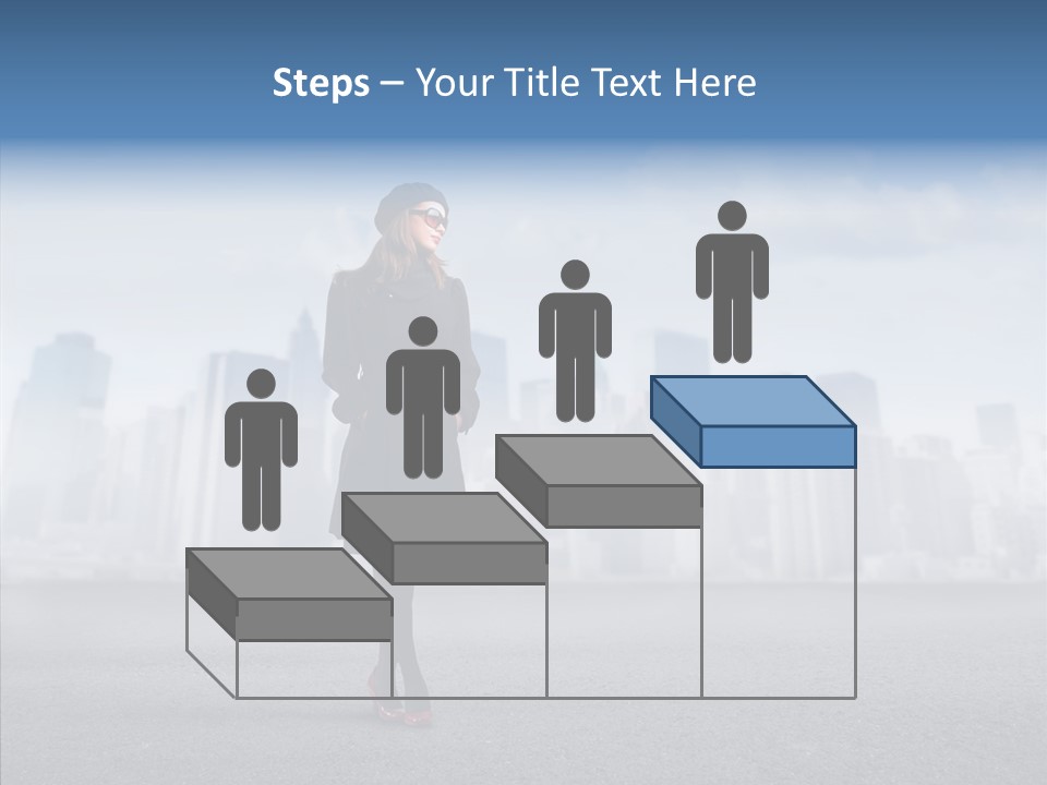 City Young Attractive PowerPoint Template