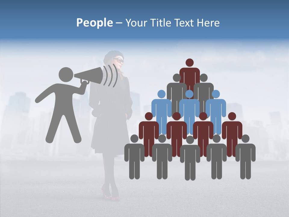 City Young Attractive PowerPoint Template