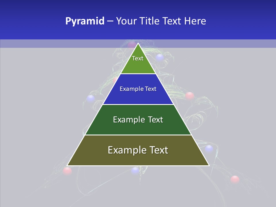 Green Decorations Christmas PowerPoint Template