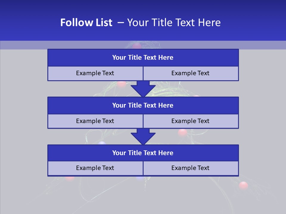 Green Decorations Christmas PowerPoint Template