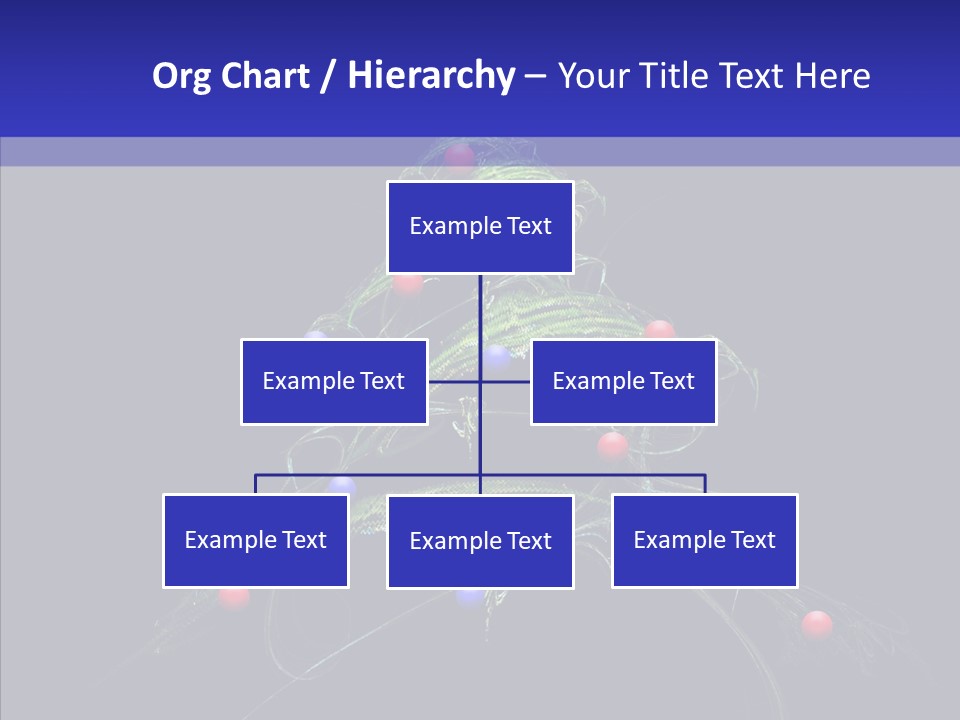 Green Decorations Christmas PowerPoint Template