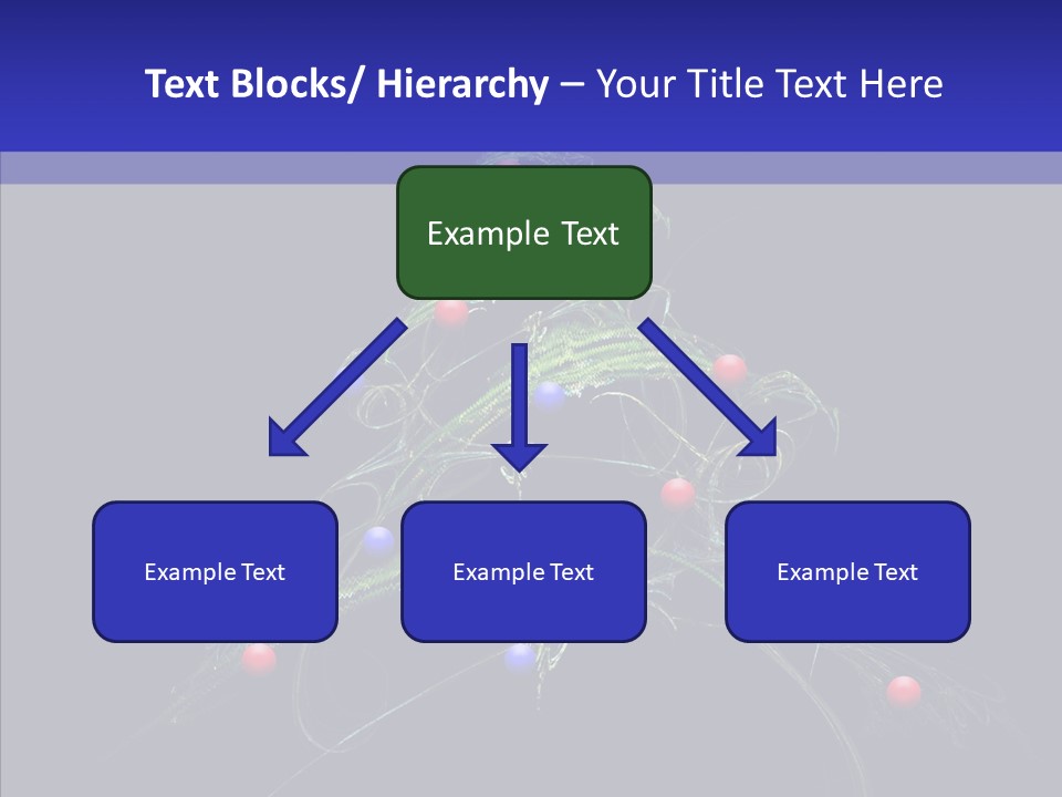 Green Decorations Christmas PowerPoint Template