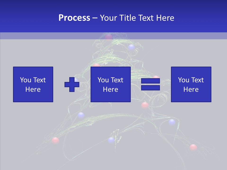 Green Decorations Christmas PowerPoint Template