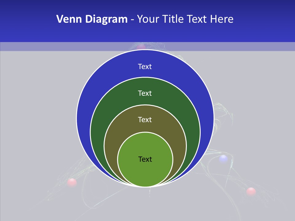 Green Decorations Christmas PowerPoint Template
