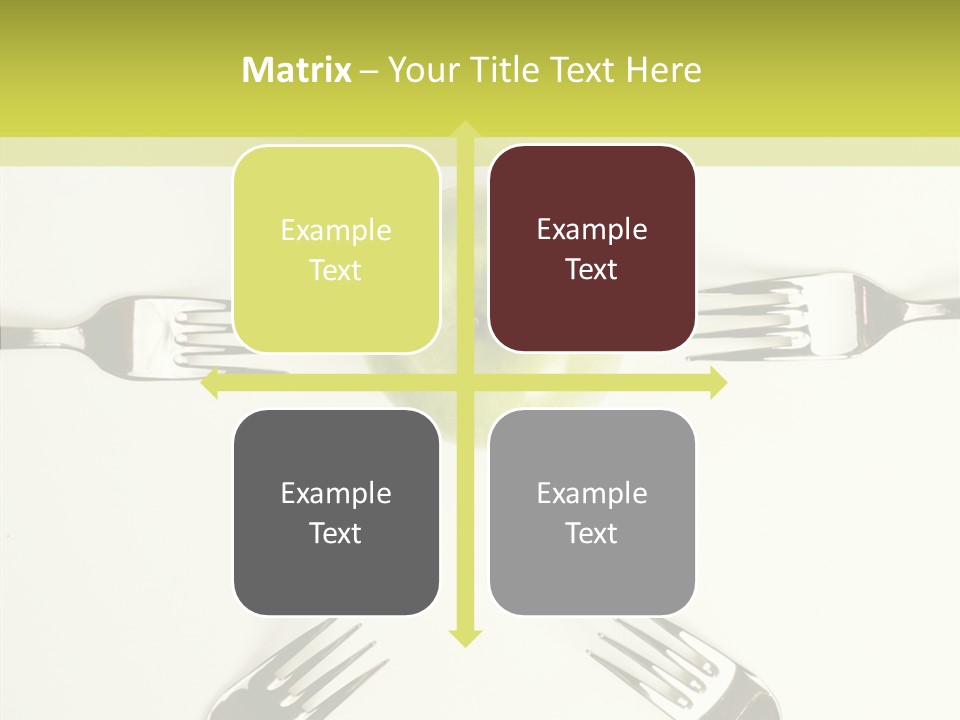 Arrangement Vitamin Weightloss PowerPoint Template