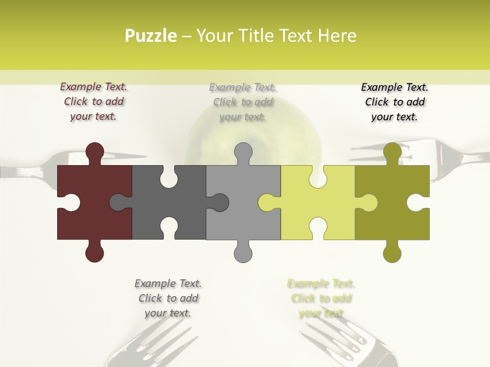 Arrangement Vitamin Weightloss PowerPoint Template