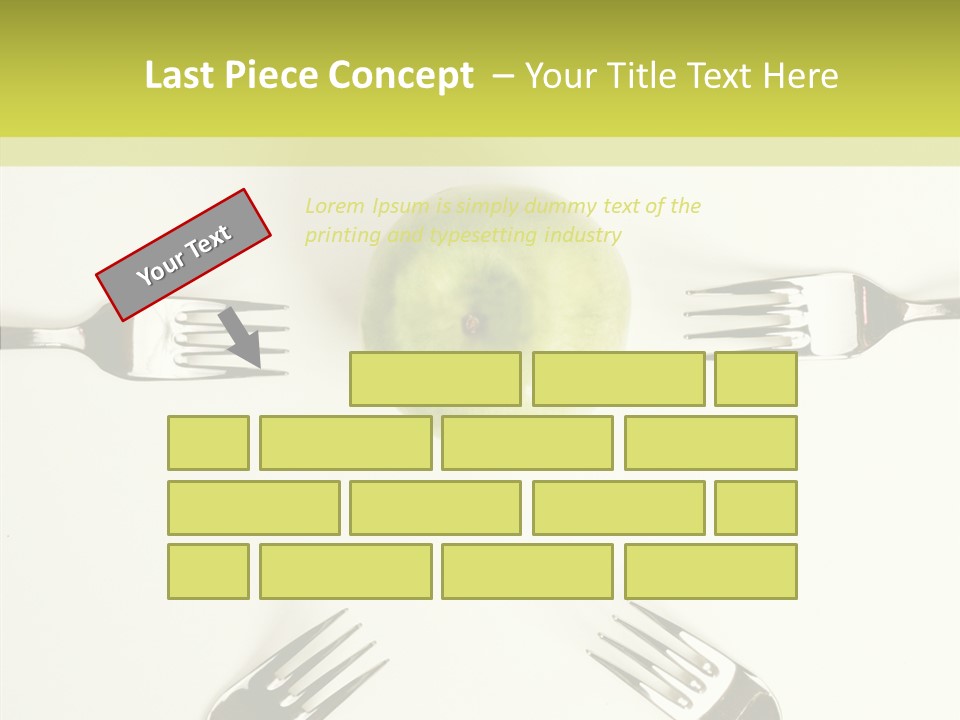 Arrangement Vitamin Weightloss PowerPoint Template