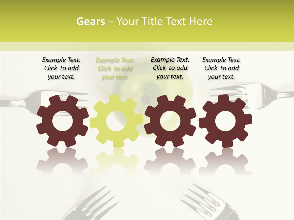 Arrangement Vitamin Weightloss PowerPoint Template