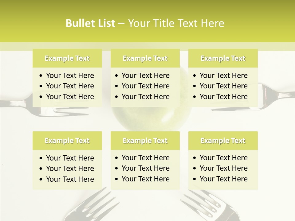 Arrangement Vitamin Weightloss PowerPoint Template