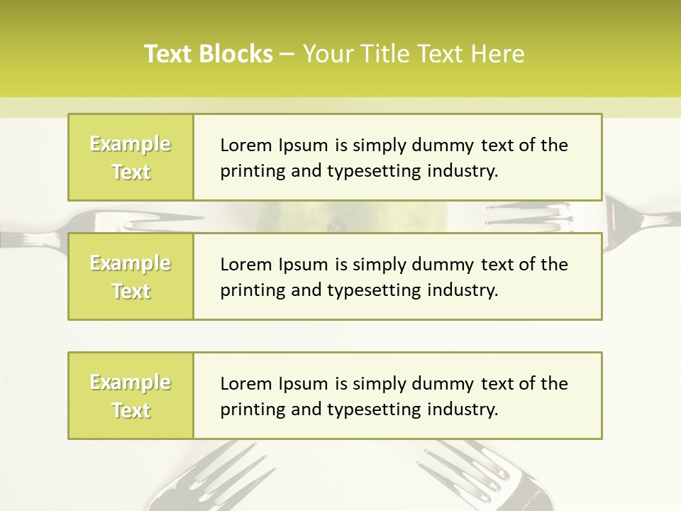 Arrangement Vitamin Weightloss PowerPoint Template