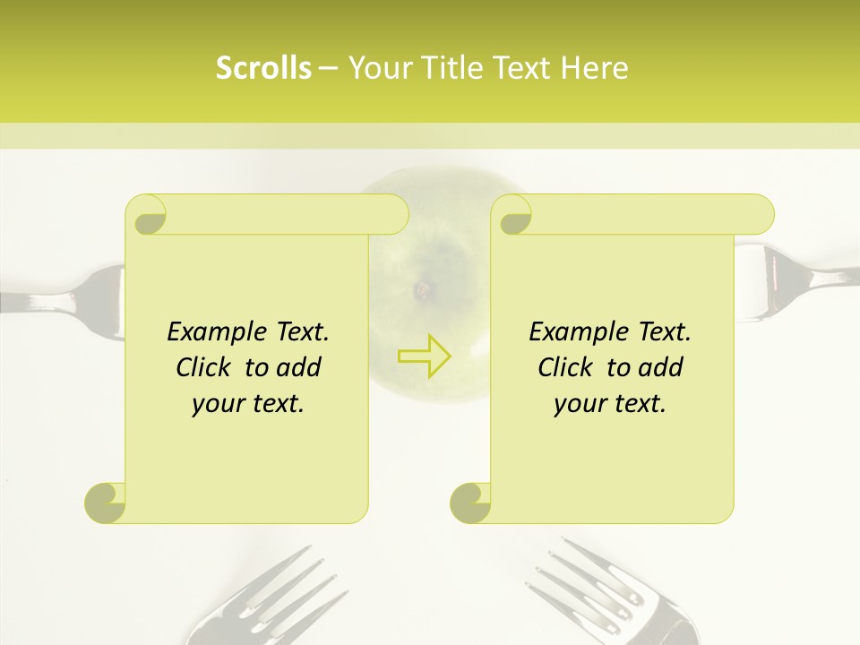 Arrangement Vitamin Weightloss PowerPoint Template