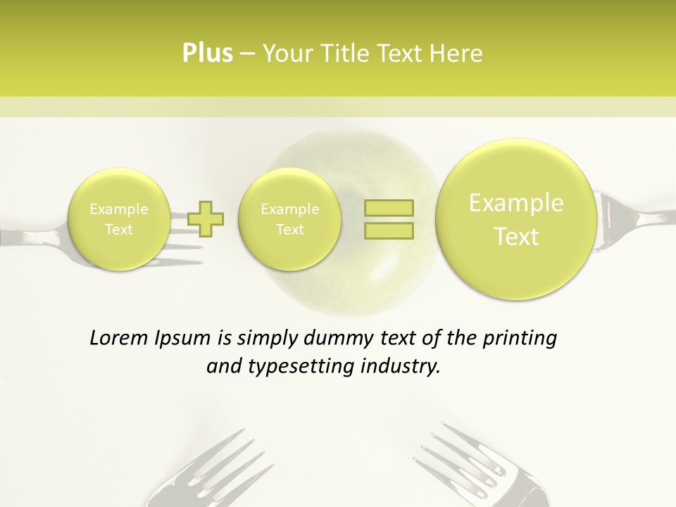 Arrangement Vitamin Weightloss PowerPoint Template