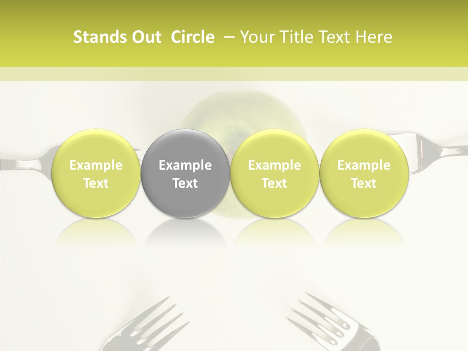 Arrangement Vitamin Weightloss PowerPoint Template