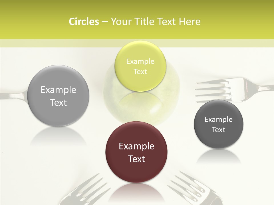 Arrangement Vitamin Weightloss PowerPoint Template