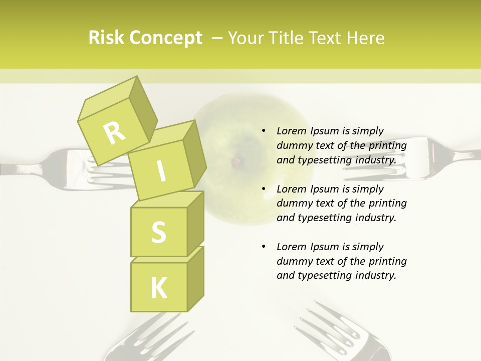 Arrangement Vitamin Weightloss PowerPoint Template
