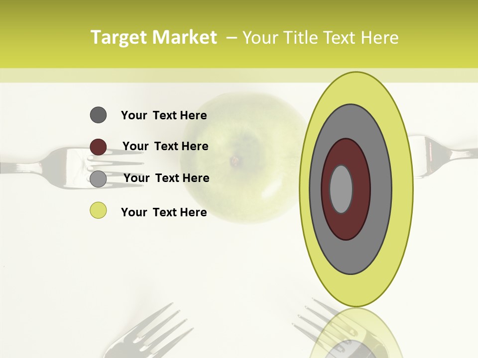Arrangement Vitamin Weightloss PowerPoint Template