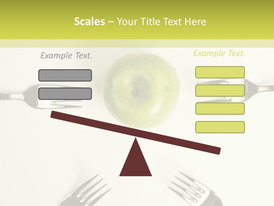 Arrangement Vitamin Weightloss PowerPoint Template