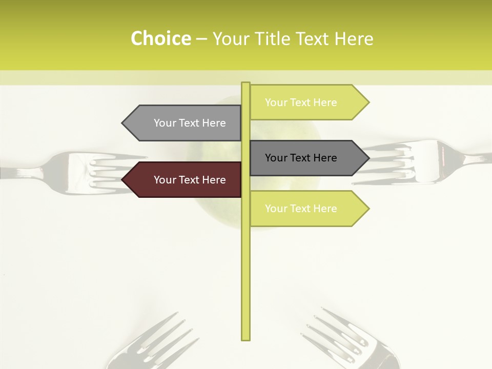 Arrangement Vitamin Weightloss PowerPoint Template