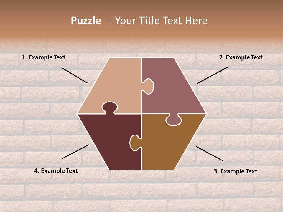 Dinner Path Trout PowerPoint Template