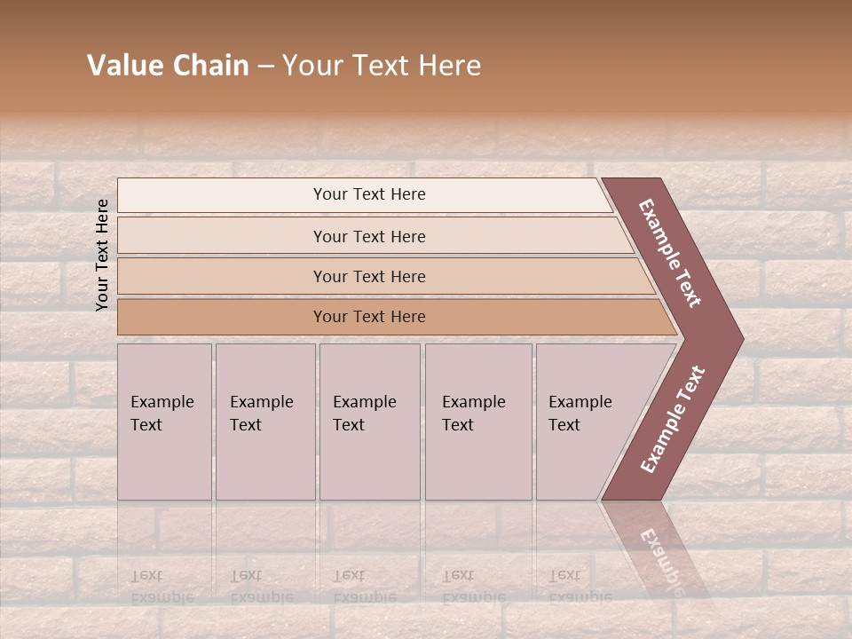 Dinner Path Trout PowerPoint Template