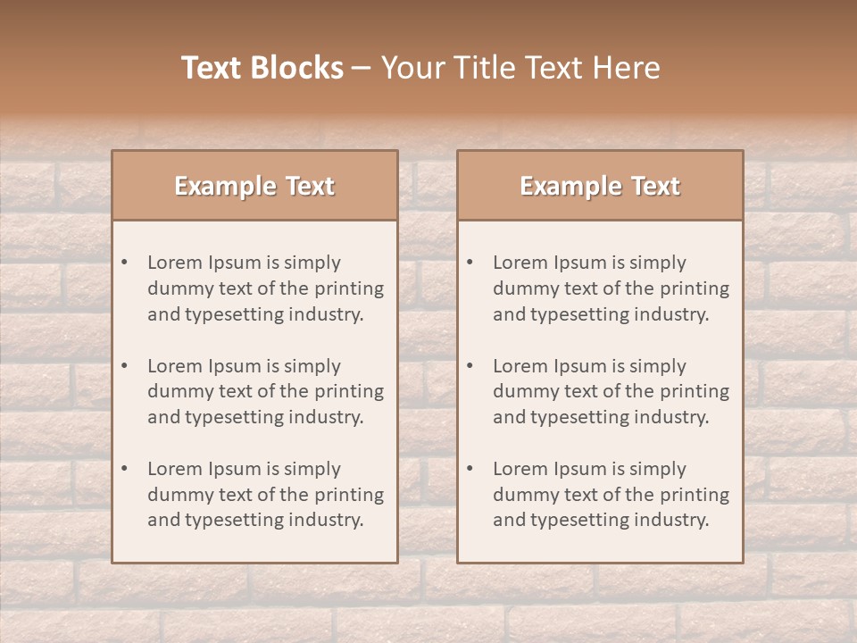 Dinner Path Trout PowerPoint Template