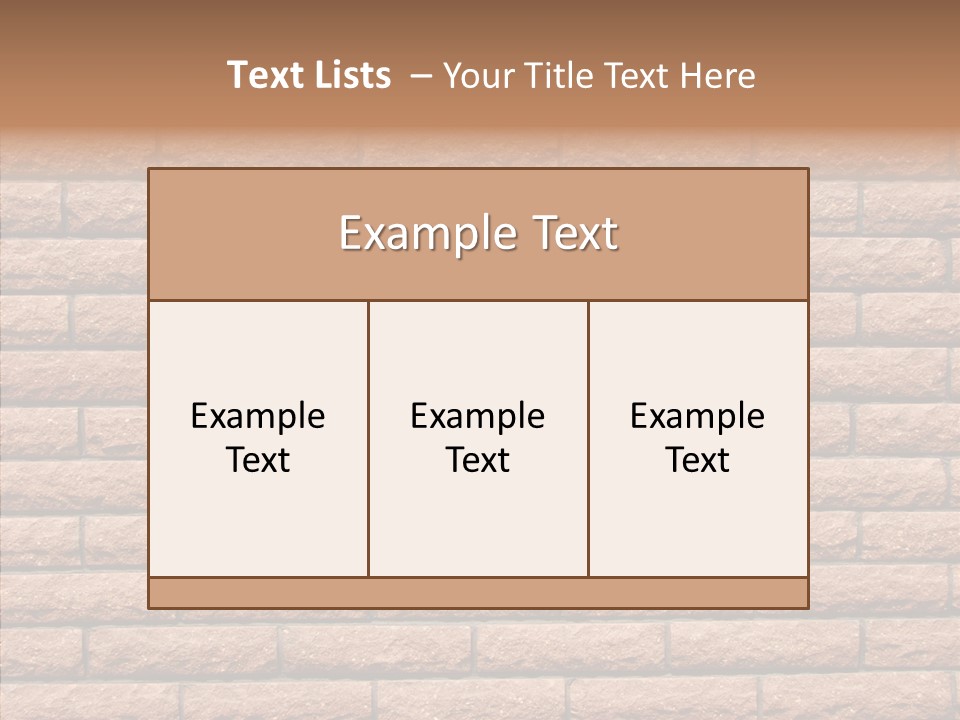 Dinner Path Trout PowerPoint Template
